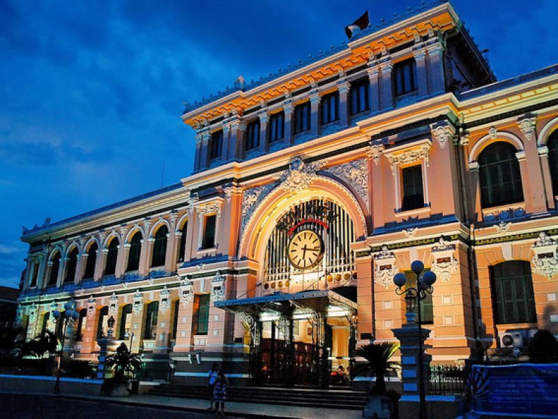 The Saigon Central Post Office