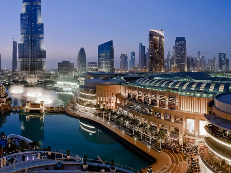 dubai mall fountain